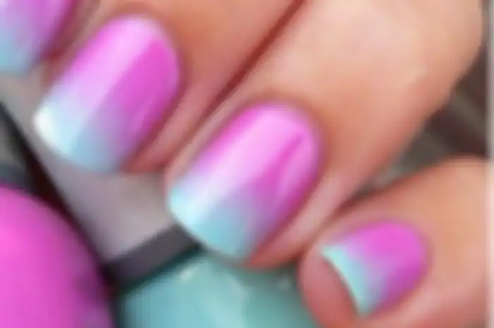 Pretty Ombre Nails