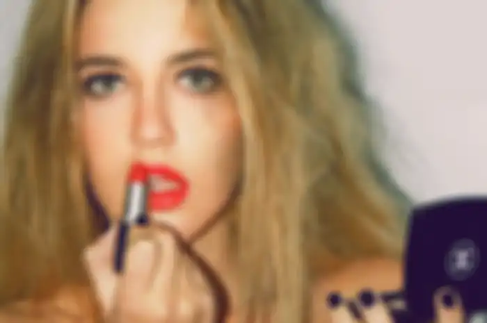 Rock with Red lipstick