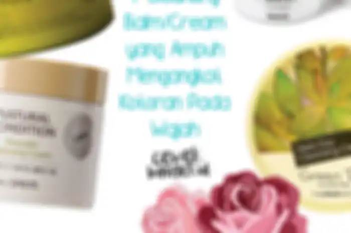 Bebas jerawat kalau membersihkan wajah dengan cleansing balm
