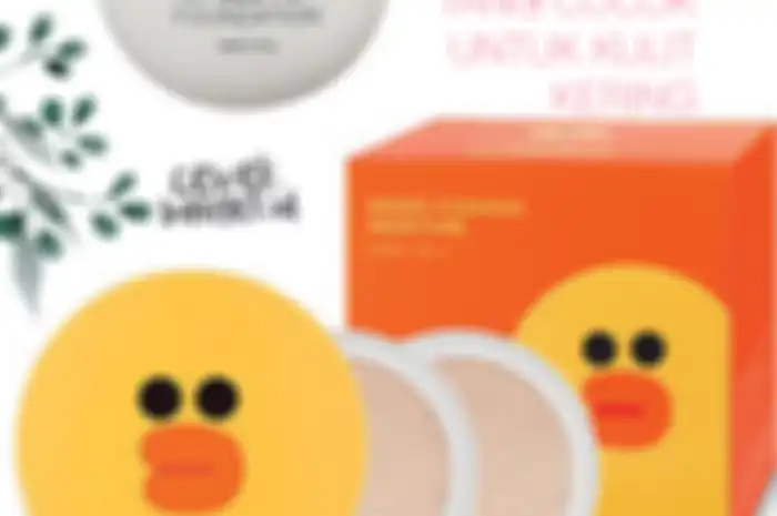 Cushion foundation yang cocok buat kulit kering