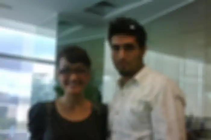 Jupe dan Gaston Castano saat masih bersama. (Okki Margaretha)