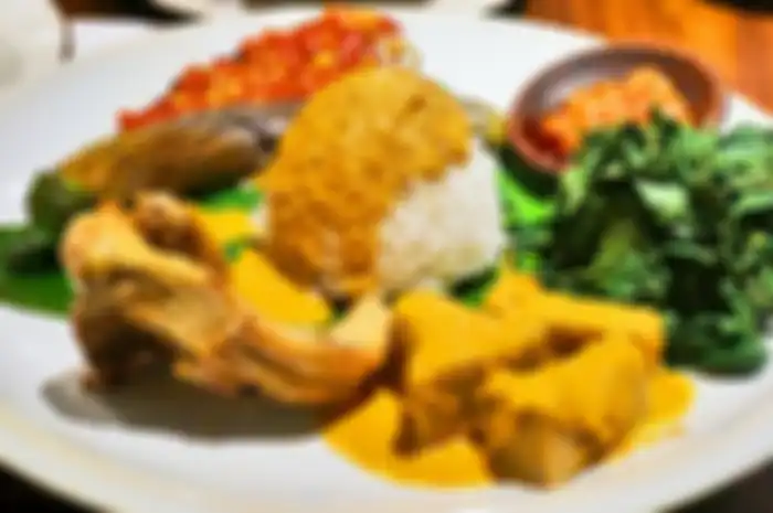 Ilustrasi nasi padang | Sajian Sedap