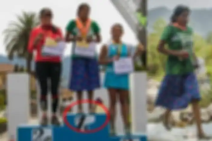 Maria Lorena Ramirez, permalukan pelari lain.