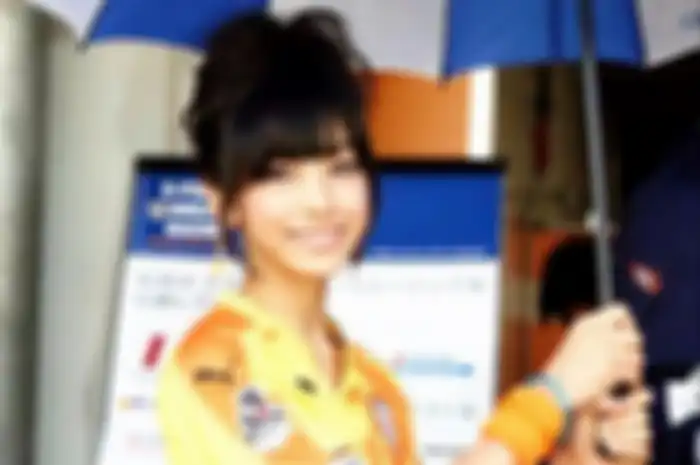 Momoka Kurita saat menjalani debut sebagai model pada 2016.