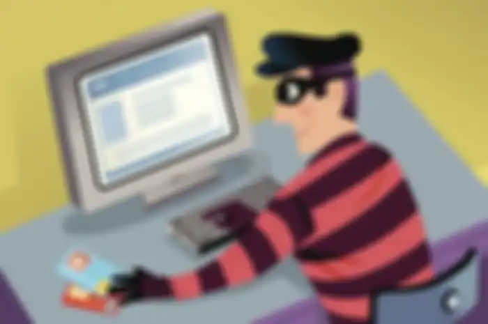 Ilustrasi penipuan online