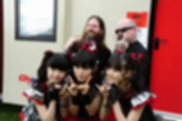 Babymetal Foto Bareng Anthrax Slayer di Sonisphere