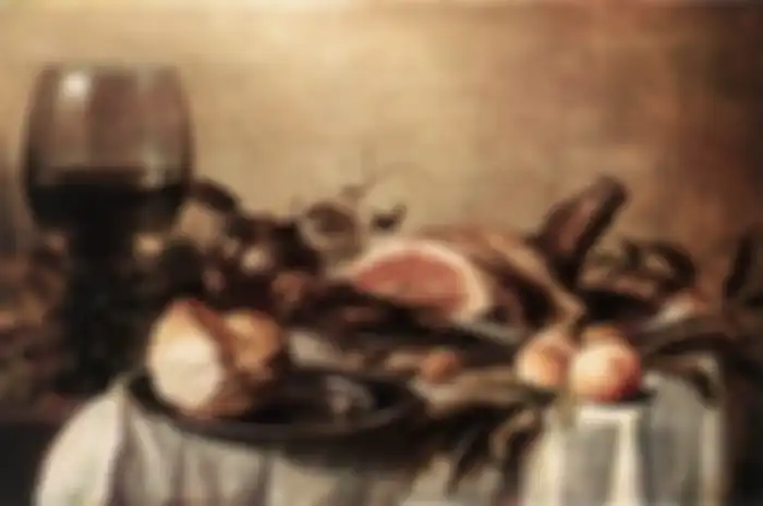 Lukisan jadul tentang makanan