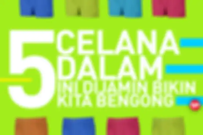5 Celana dalam yang bikin kita bengong... Ngong!