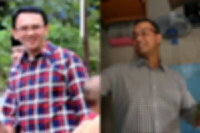 Pak Ahok dan Pak Anies (Kompas)