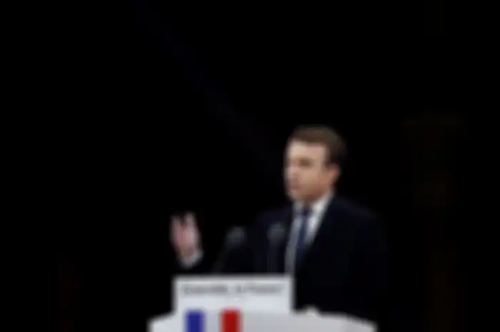 Presiden terpilih Perancis, Emmanuel Macron.(Patrick KOVARIK / AFP )