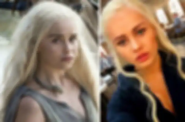 Emilia Clarke dan stuntman-nya