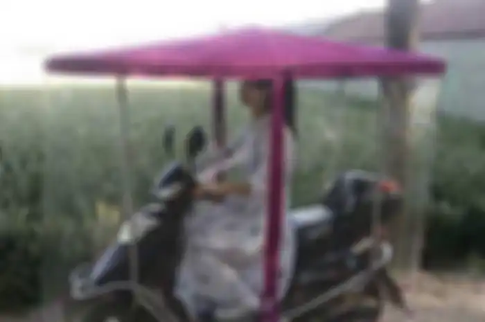 Jas hujan payung motor