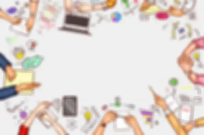 Ilustrasi Panitia Sedang Rapat