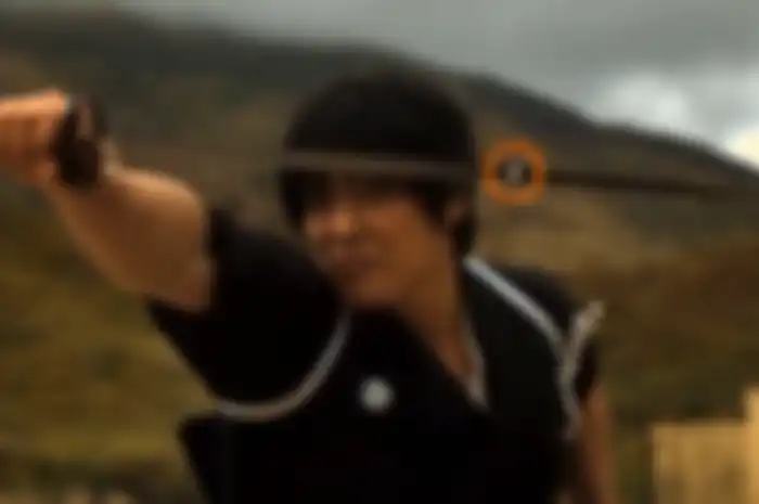 Isao dengan pedangnya