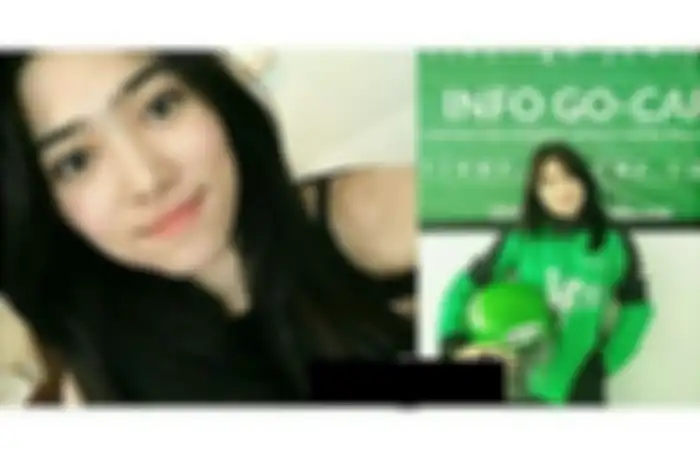 Driver ojek online ini mirip sama Isyana Sarasvati!