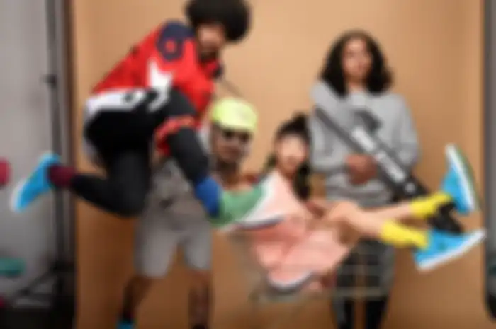 Kiri-kanan: Teddy Adhitya, Philip Ponk, Tiara Nabyl, dan Absar Lebeh. 