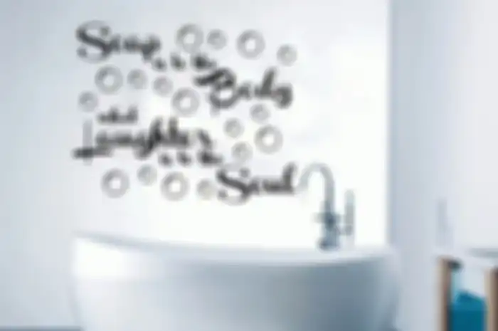 Wallsticker untuk Menghias Kamar Mandi