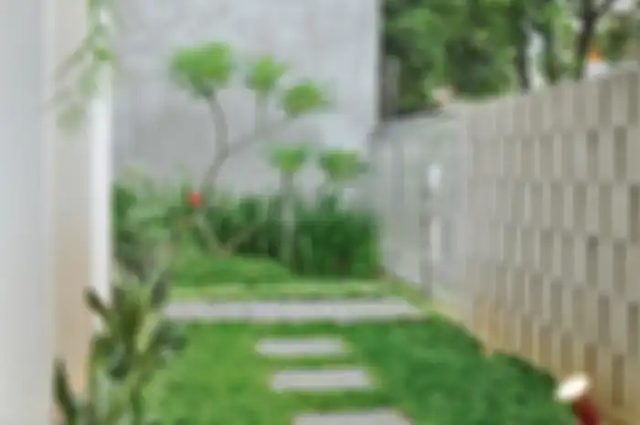 Rumah dari Bata Beton Landmark di Lingkungannya