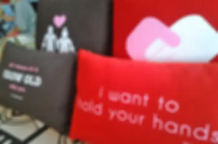 Romantis Ria Bersama Pillow Couple