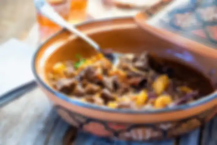 Tagines, kuliner khas Maroko yang menggunakan bumbu saffron