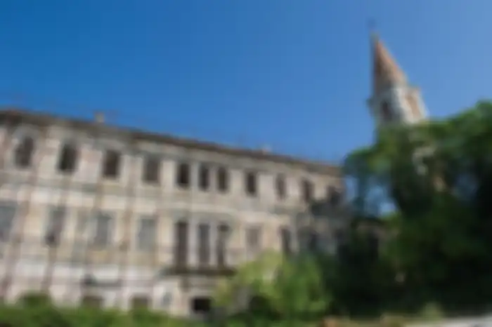 Rumah tua di Poveglia Island 