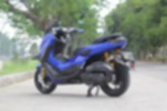 Modifikasi Yamaha NMAX bergaya racing look dari Ihsan Motoshop