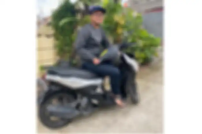 Rizky, salah satu pengguna Yamaha GEAR 125.