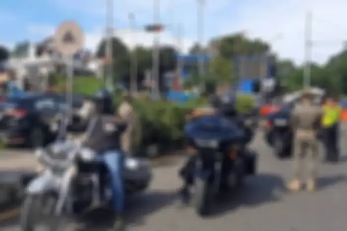 Rombongan moge lolos ganjil genap Kota Bogor, polisi dan bupati angkat bicara.