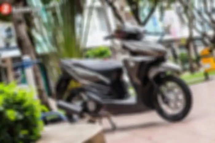 Modifikasi Honda Vario 150, fokus di rombakan kaki-kaki.