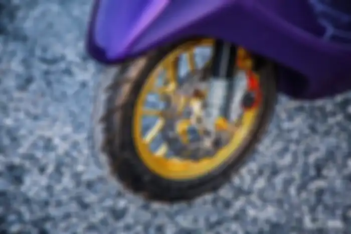 Area kaki-kaki di Honda Dio AF28
