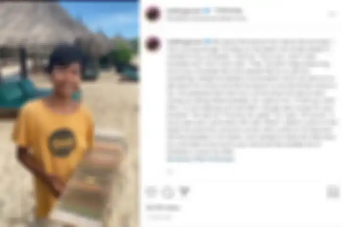 Postingan Instagram Scott Redding