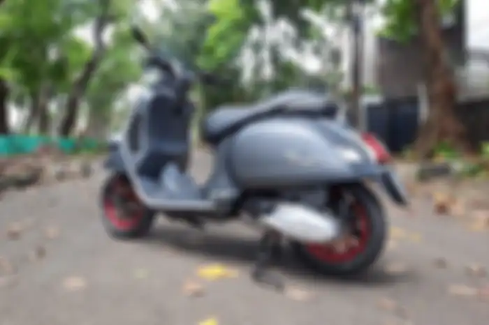 Vespa GTV Sei Giorni II kena modifikasi di bengkel spesialis, Motofixed