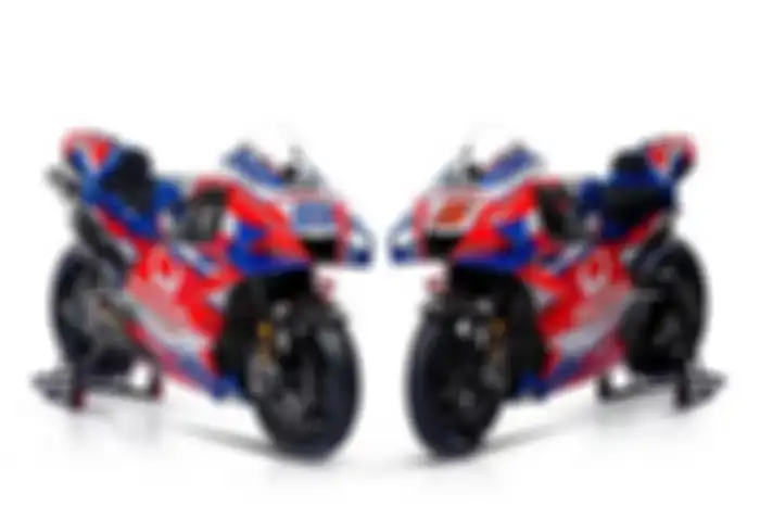 Ducati Desmosedici GP22 dengan livery baru tim Pramac Racing, lebih ngejreng