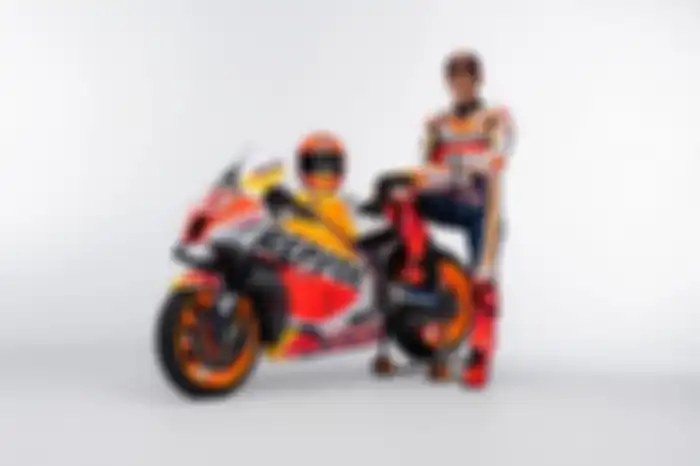 Marc Marquez bareng Honda RC213V 2022.