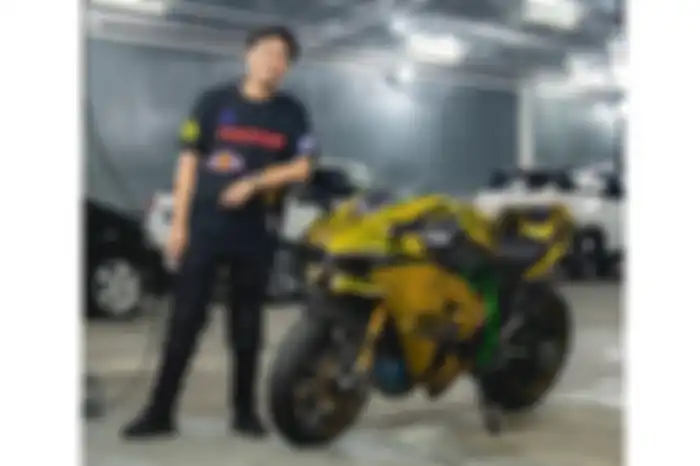 Kawasaki Ninja H2 milik Doni Salmanan