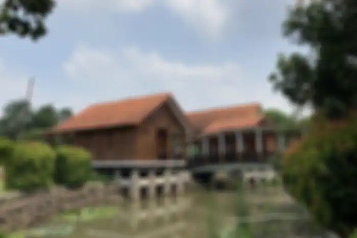 Kampung Budaya Betawi Setu Babakan di Jagakarsa, Jakarta Selatan.
