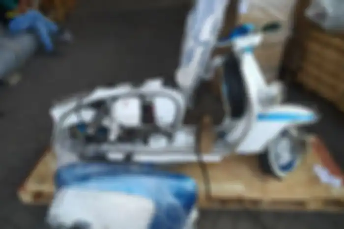 Lelang motor Lambretta LI 125 Special.