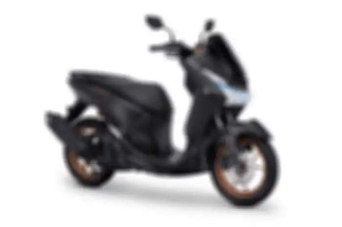 Yamaha Lexi S ABS warna baru Black Matte.