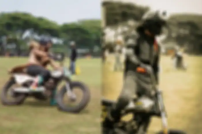 Slide on Sunday dimeriah kan para bikers pecinta motor tua dan motor custom