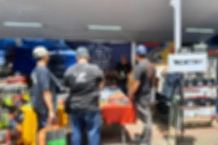 Booth Northy di Otobursa Tumplek Blek 2022.
