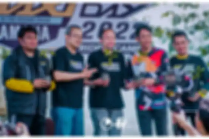 Penutupan acara Yamaha Maxi Day 2022 dengan penanaman pohon