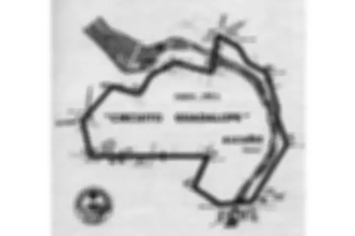 Sirkuit Guadalope, sirkuit jalanan di Kota Alcaniz tahun 1965 sampai 2003.
