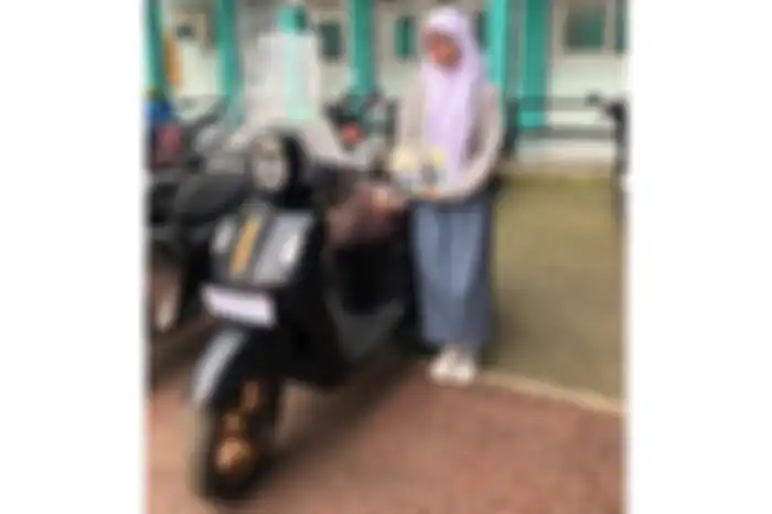 Salah satu perserta Fazzio Youth Project, Nadiva Aurelia yang merasa senang