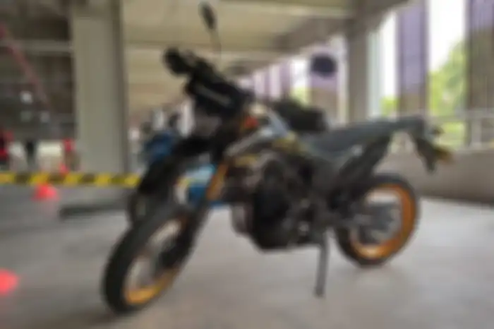 Kawasaki KLX 230 SM bisa bikers test ride di IMOS 2022.