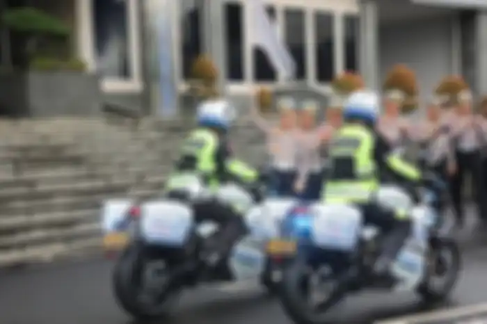 Motor listrik Energica EsseEsse9+ dipakai polisi sebagai motor pengawal KTT G20.