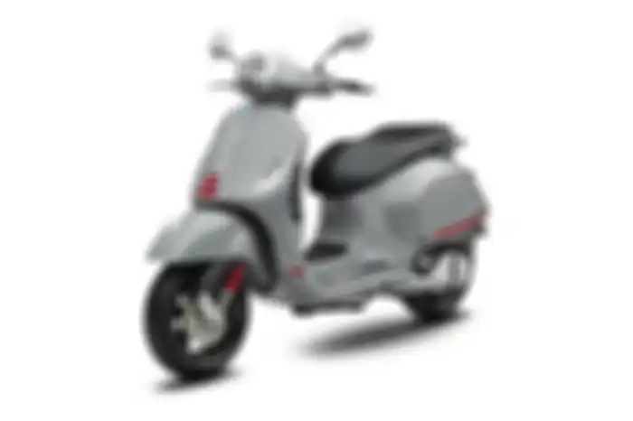 Vespa GTS Super Sport 150 i-get ABS warna Grey Materia.