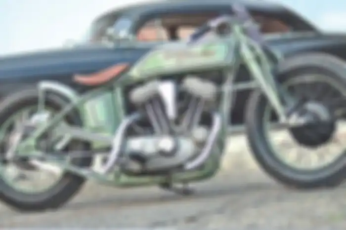 Harley-Davidson XL 1200 karya Rudi Soedjono dari Flying Piston Garage.