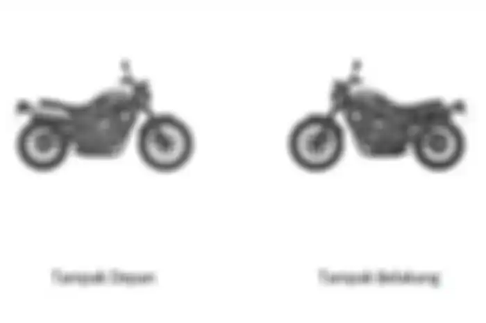 Motor baru Honda di DJKI Kemenkumham, kemungkinan Honda CL250.