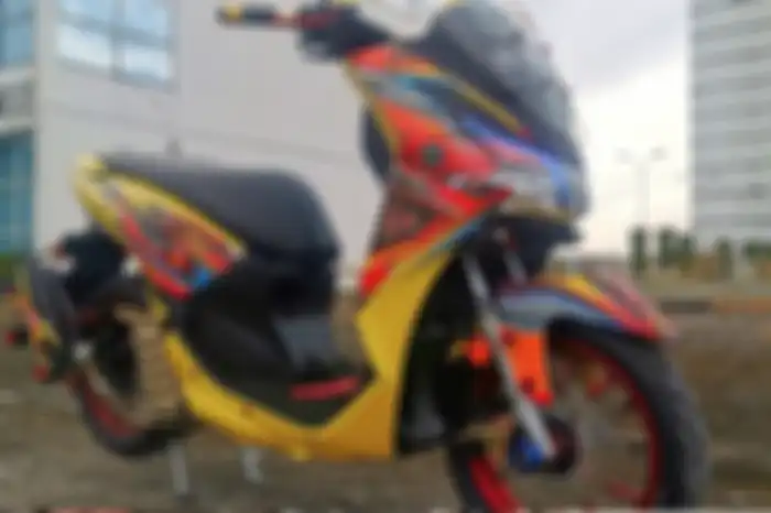 Modifikasi motor Yamaha Lexi kelas Daily Use.
