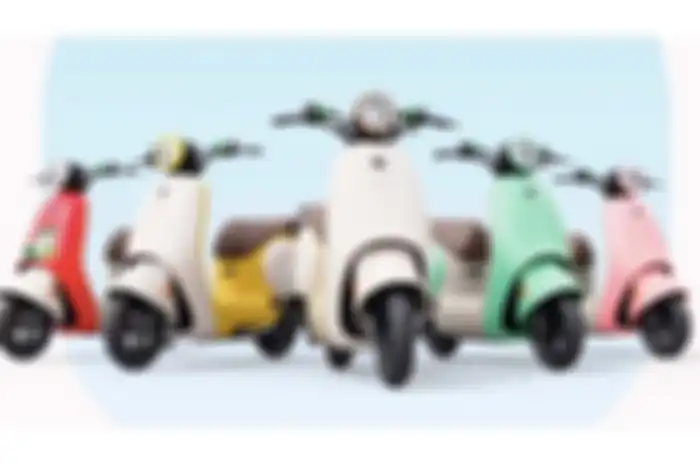 Ninebot Q80C punya banyak pilihan warna yang lucu, pas buat ladies bikers.
